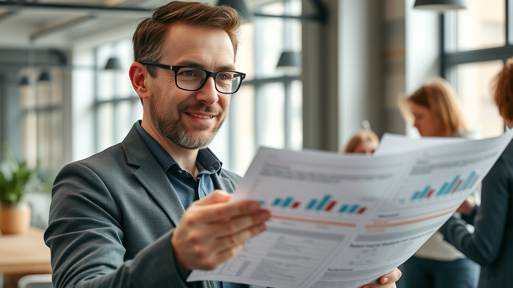 minneapolis small business owner, reviewing city incentives, coworking space, development plans, modern minneapolis collaboration, digital tablets