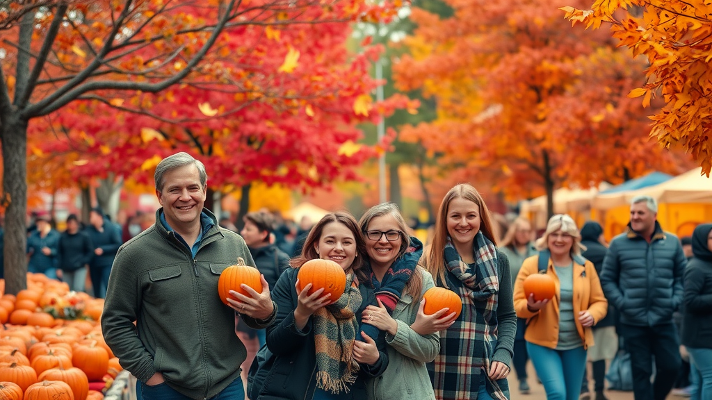 Minnesota autumn festival, families, fall foliage, pumpkins - fall activities Minnesota