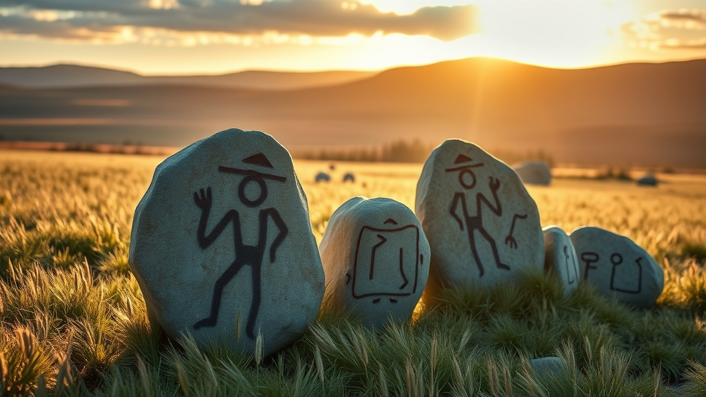 ancient petroglyph stones, mysterious aura, Jeffers Petroglyphs, prairie grassland, minnesota off-the-beaten-path spots