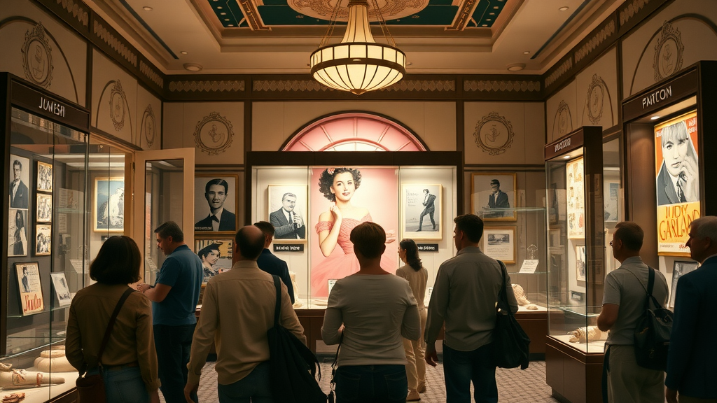 elegant art deco museum interior, Judy Garland memorabilia, Grand Rapids, minnesota off-the-beaten-path spots